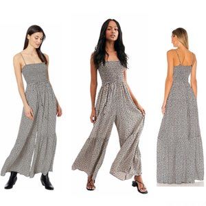 LIKE NEW Free People Little Of Your Love Black Jumpsuit -  XL